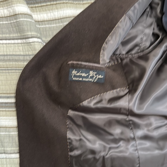 Andrew Fezza Signature Collection. Brown Men’s sport jacket. Size 44R. - Picture 3 of 4